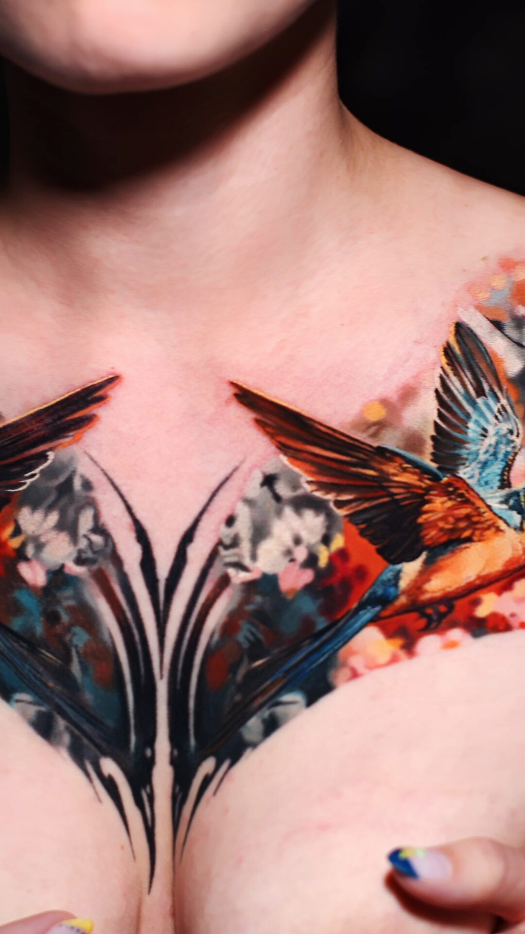 Narbe nach Laser vor dem Cover-up – Tattoo auf Narbe, Narbe covern